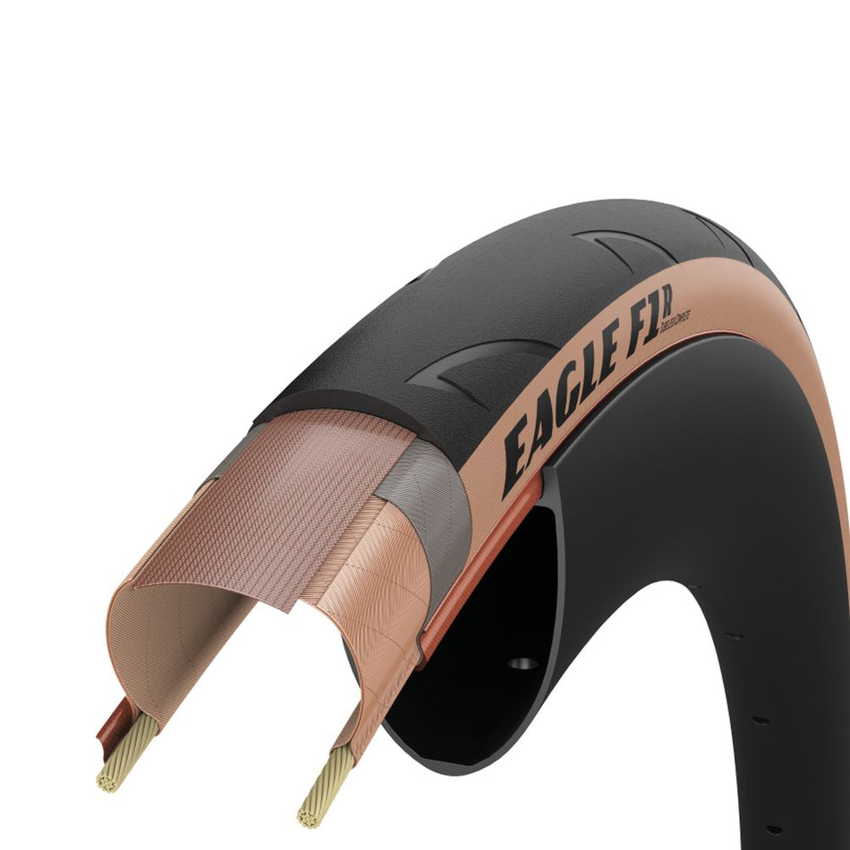 GOODYEAR ROAD TYRE - EAGLE F1 R TUBELESS - TAN