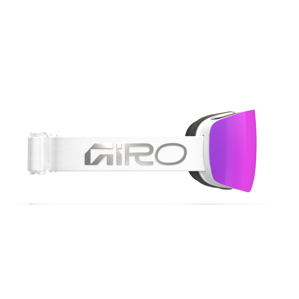 Giro Contour RS Wordmark White Silver