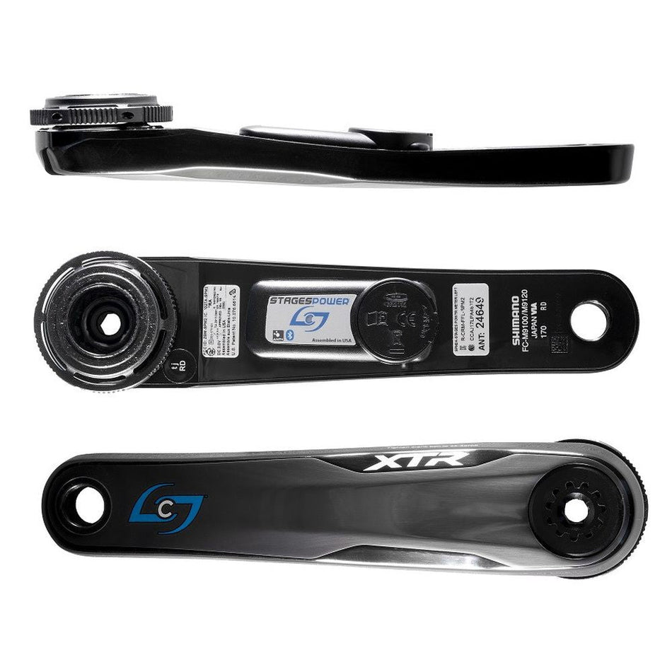 STAGES - XTR 9100 LEFT ARM POWER METER