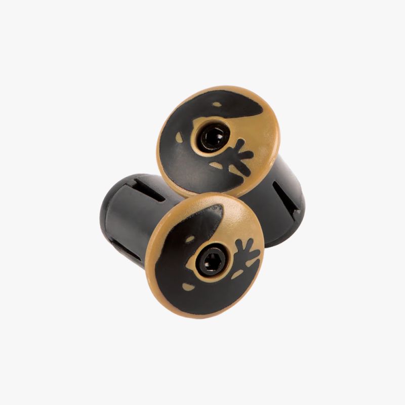 Lizard Skins DSP Ultra Bar Tape Vegas Gold - Plugs