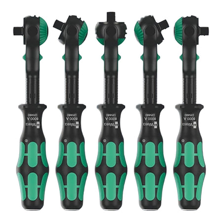 Wera Tools Speed Ratchet with 1/4" drive 8000 A Black Edition Zyklop
