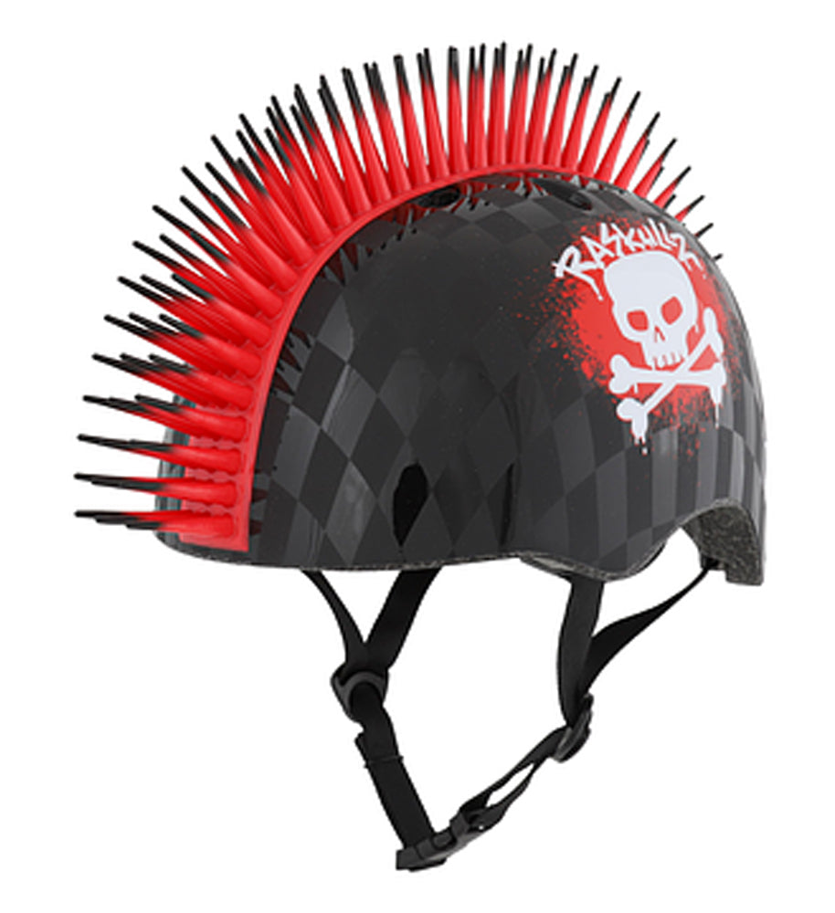 Raskullz Helmet Skull Hawk Black/Red with Fit System - Child 5?8 (50?54 cm) - Single
 