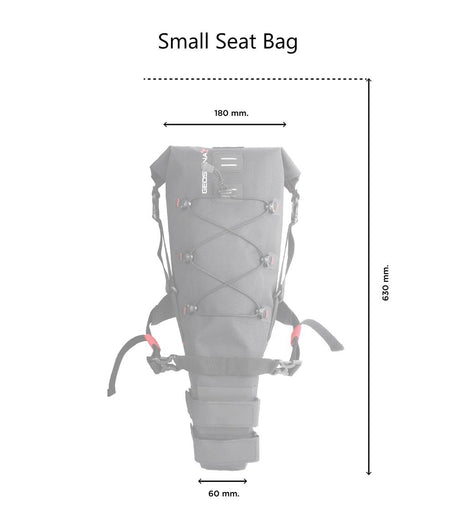 Dimensions - Large Seat Bag