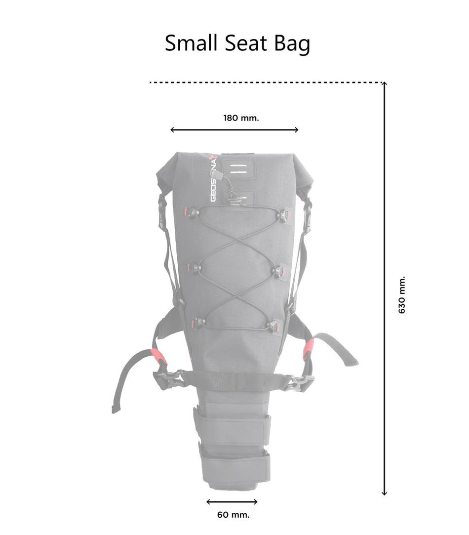Dimensions - Large Seat Bag