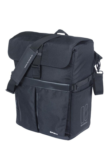 18428 Basil Move commuter bicycle bag MIK studs bl