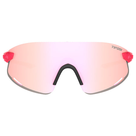 Tifosi Vogel XC Sunglasses Crystal Pink with Pink Mirror Lens
