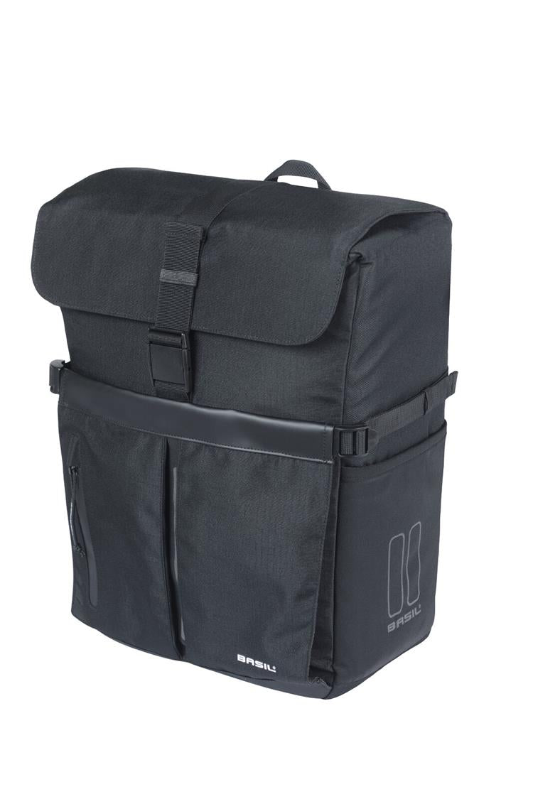 18428 Basil Move commuter bicycle bag MIK studs bl