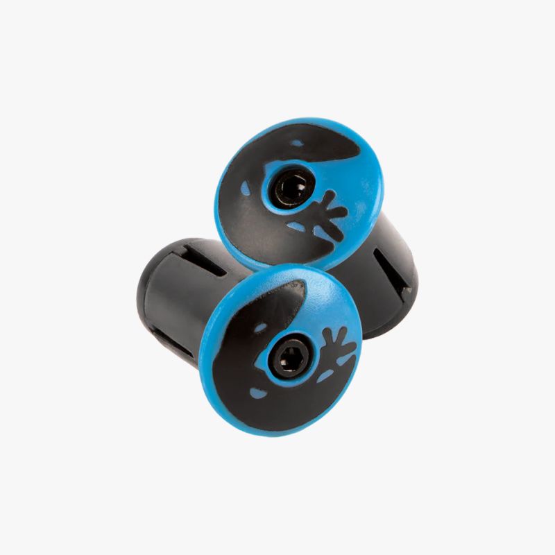 Lizard Skins DSP Ultra Bar Tape Sky Blue - Plugs