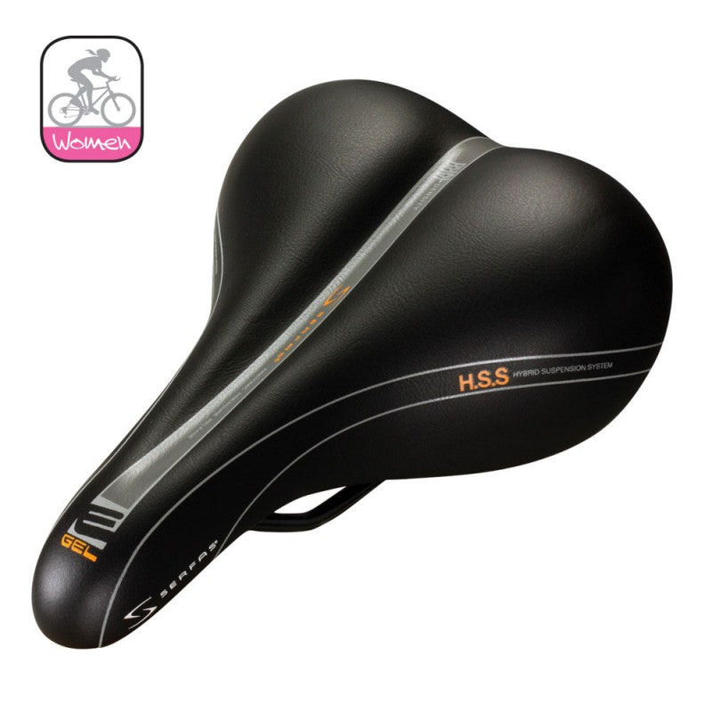 Serfas DDLD-200 E-GEL Comfort Womens Saddle